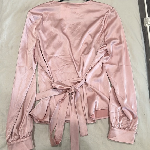 Shades of Blonde Blush Pink Blouse - Picture 2 of 3